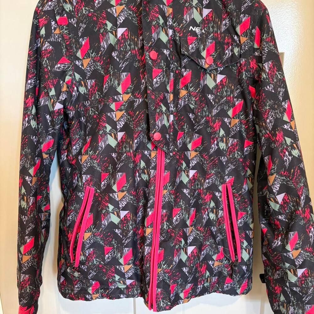 Youth Girls O'Neill Multicoloured Ski Coat-Size 14